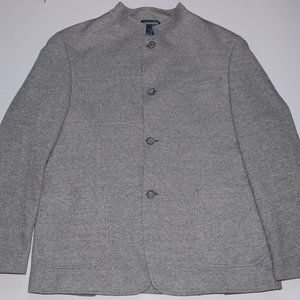 Bugatti Flexcity Modern Fit Linen Cotton Jersey Jacket Blazer Size 56